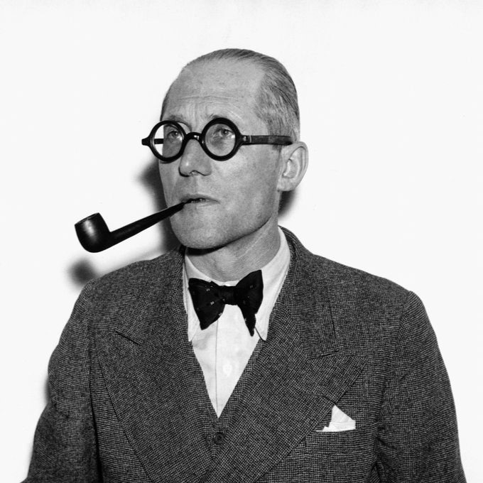Portrait de Le Corbusier